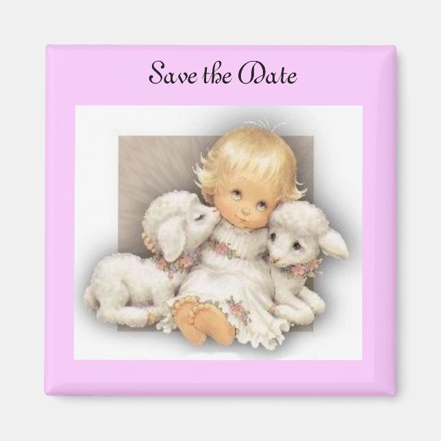 Imã Criança com cordeiro (Frente)