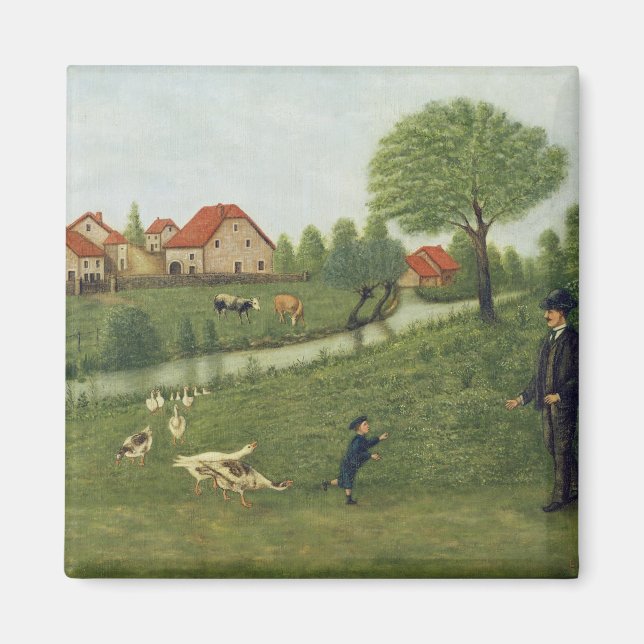 Imã Criança com Gansos (Frente)