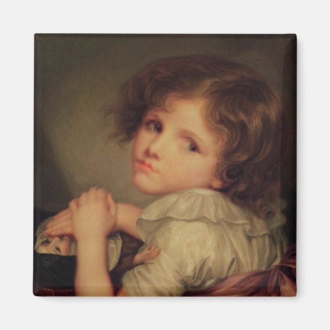 Imã Criança com uma boneca (Frente)