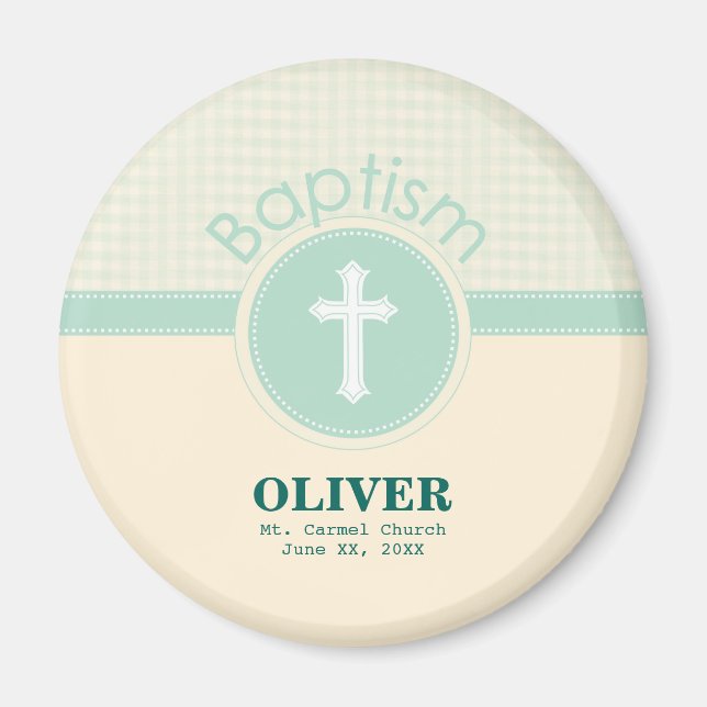 Imã Criança de Deus, Batismo, Sexo Verde Neutro (Frente)