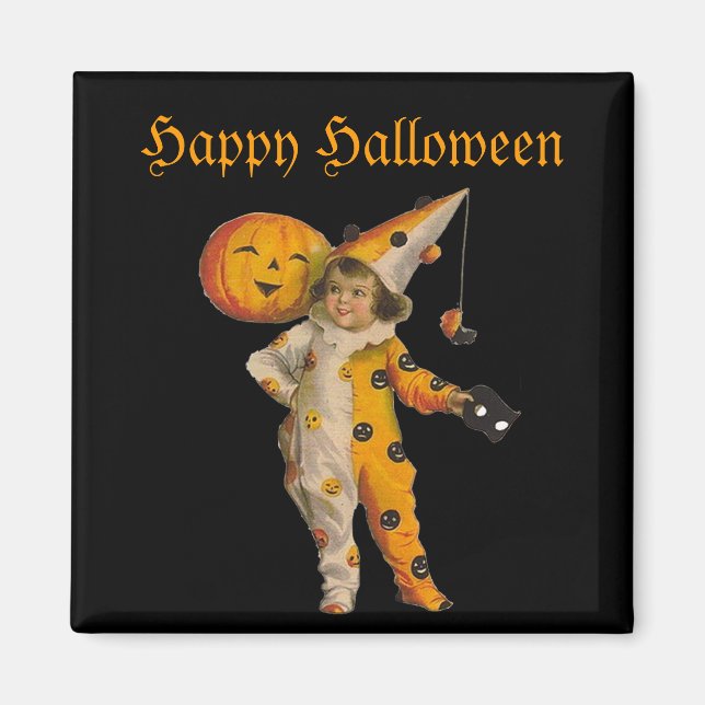Imã Criança de Halloween (Frente)