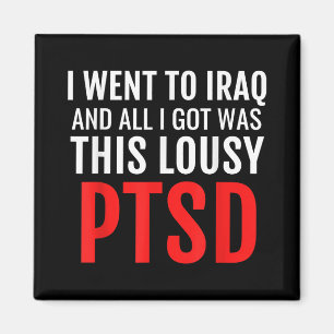 Imã Criança do Exército de Guerra do Humor Escuro Ptsd