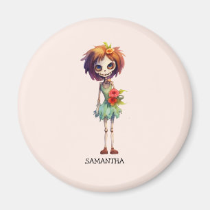 Imã Criança Zombie Macabra E Bonita - Adorável Macabre
