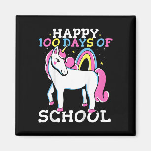 Imã Crianças 100º Dia De Meninas Escolares Felizes 100