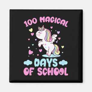 Imã Crianças 100 Dias Mágicos De Meninas Escolares 100