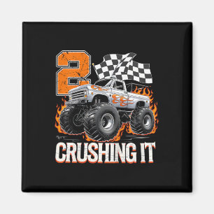 Imã Crianças 2 Esmagando O Monster Truck Legal segundo