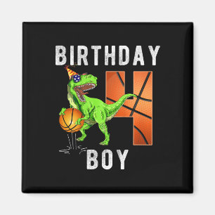 Imã Crianças 4. º aniversário para Boy Bysketbyll 4 an
