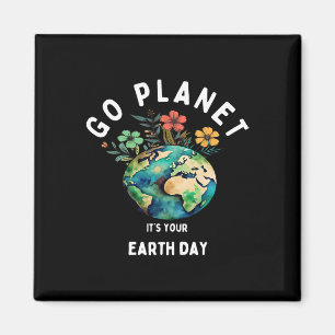 Imã Crianças Cortam O Dia da Terra Planeta Seu Dia da