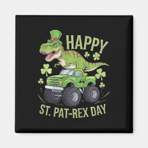 Imã Crianças Crianças Feliz Dia St Pat-rex Dia do St P