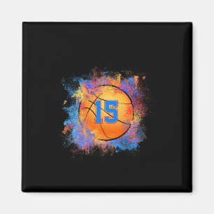 Imã Crianças de 15 anos 15 de aniversário Bysketbyll K