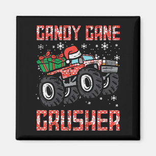 Imã Crianças de Natal - Cane Crusher - Xmas Monster Tr