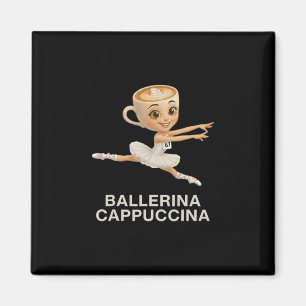 Imã Crianças Divertidas 67 Meme Llerina Cappuccina Cér