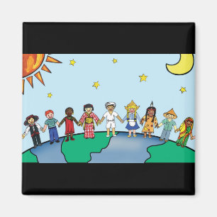 Imã Crianças do mundo