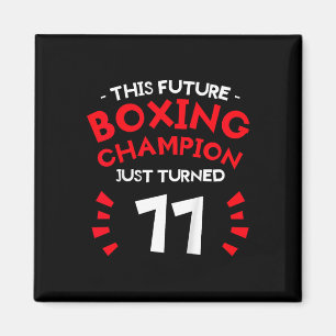 Imã Crianças Este Futuro campeão de boxe acabou de vir