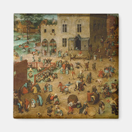 Imã Crianças Jogando Jogos (Pieter Bruegel, o Velho)