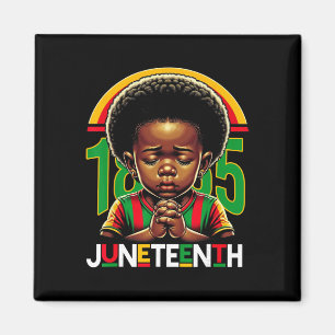 Imã Crianças Juneteenth Príncipe 1865 Mês da História