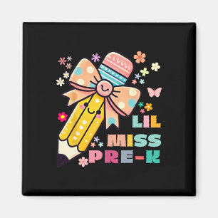 Imã Crianças Little Miss Pré K Arco de Lápis Para Meni