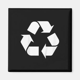 Imã Crianças Logotipo De Reciclar De Reciclagem Todler