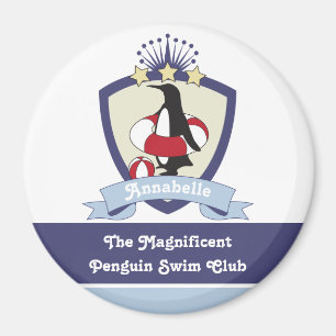 Imã Crianças Pinguins Cute Cute Cute do Clube Persona