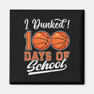 Imã Crianças Que Eu Dava 100 Dias De Basquete Escolar