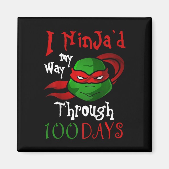 Imã Crianças que eu ninja ia passar por 100 dias. (Frente)
