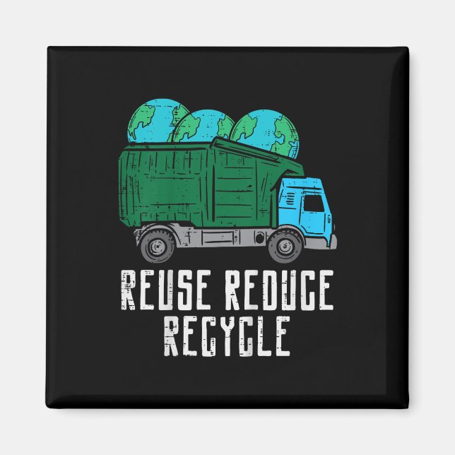 Imã Crianças Reutilizam Lixo de Reciclares (Frente)