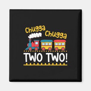 Imã Crianças segundo aniversário Treinam Chugga Chugga