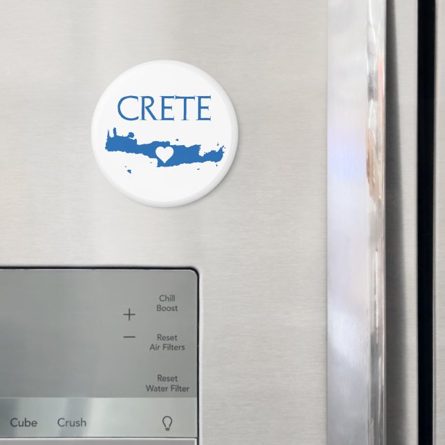 Imã Criar Mapa Azul e Branco (In Situ (Fridge))