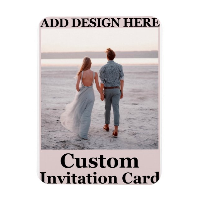 Ímã criar seu personalizado exclusivo (Vertical)