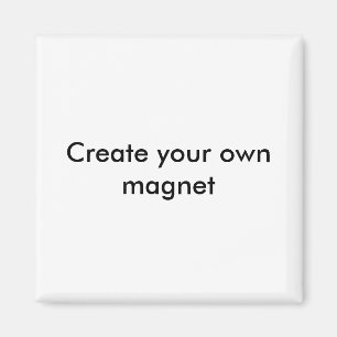 Imã Criar seu próprio ímã do quadrado de 2 polegada