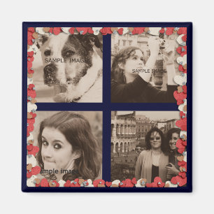 Imã Criar seus próprios corações vermelhos bonitos 