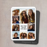 Ímã Criar uma Colagem de Fotos Personalizada com 8 Fot<br><div class="desc">Use sua foto ou fotos favoritas para fazer um espetáculo divertido para compartilhar com amigos.</div>