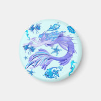 Criatura De Fada Roxa Sereia