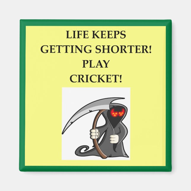 IMÃ CRICKET (Frente)