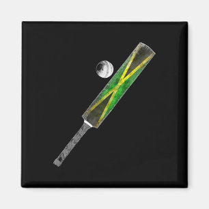 Imã Cricket Antigo Bandeira Jamaica Orgulho Jamaicano