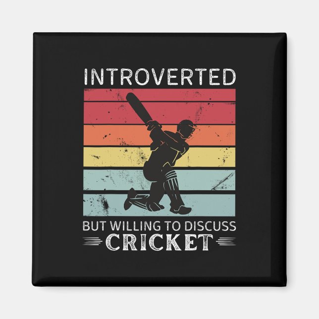 Imã Cricket Antigo Introvertido Mas Disposto a Discuti (Frente)