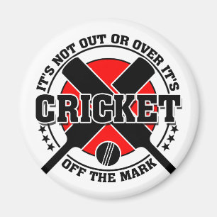 Imã Cricketer's - Fora do críquete