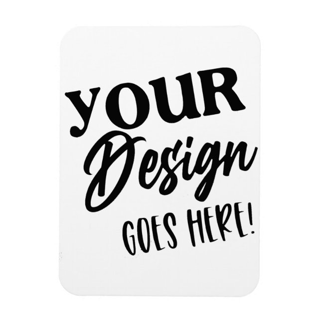 Ímã Crie a sua imagem personalizável (Vertical)