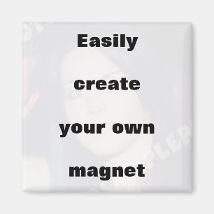 Imã Crie facilmente o seu ímã Remova o texto grande!