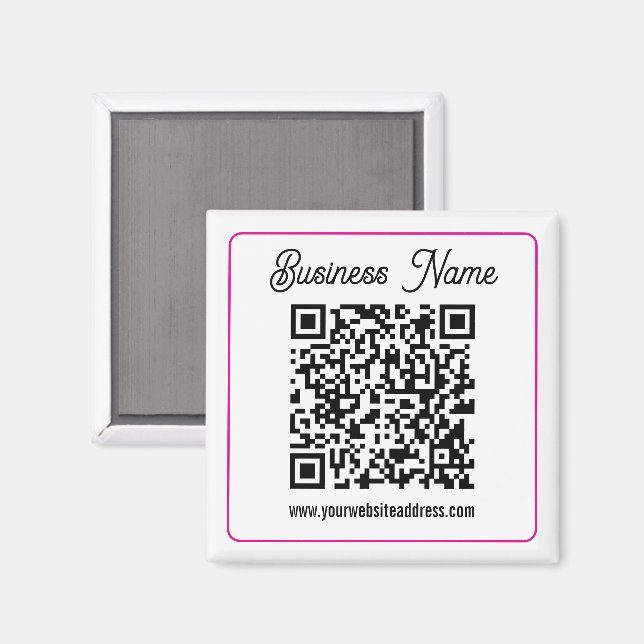 Imã Crie Instantaneamente um Código QR Escaneável para (Front/Back)