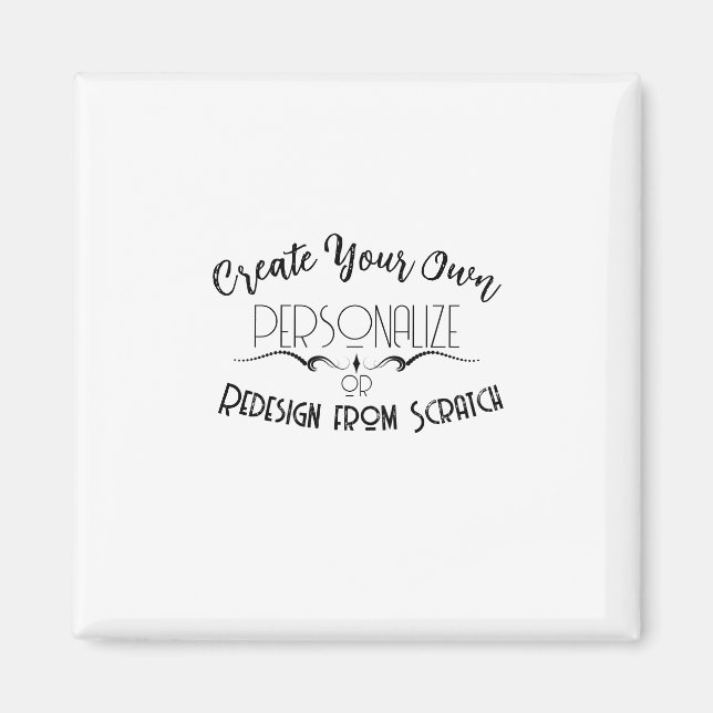 Imã Crie o Seu Próprio (Frente)