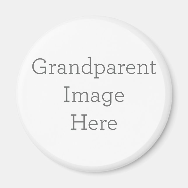 Ímã Padrão, 5,7 Cm Imã redondo (Frente)