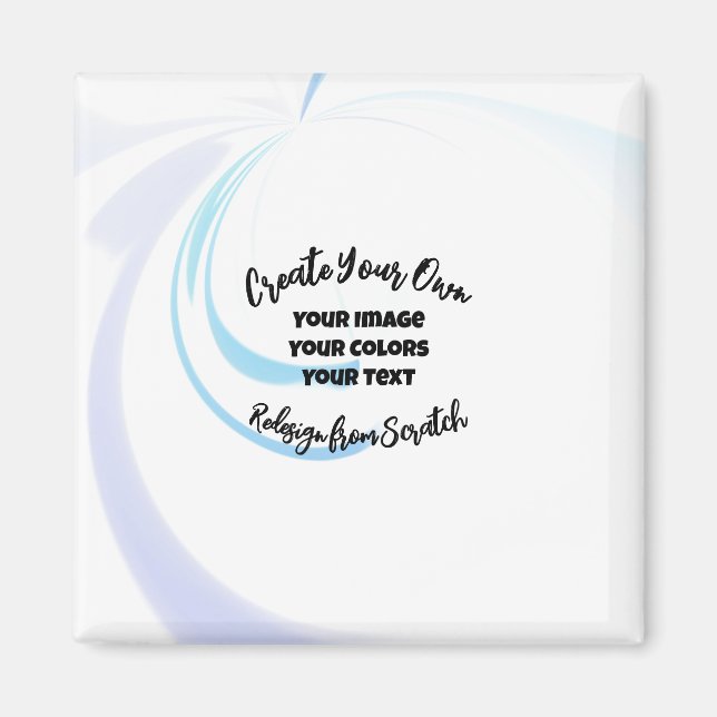 Imã Crie o Seu Próprio Personalizado (Frente)