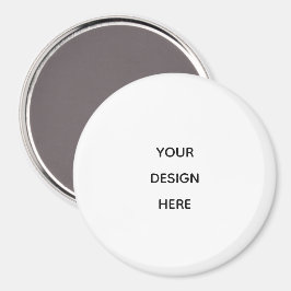 Imã Crie seu design aqui adicione seu logotipo de text