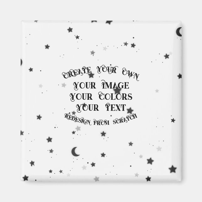 Imã Crie seu personalizado personalizado (Frente)