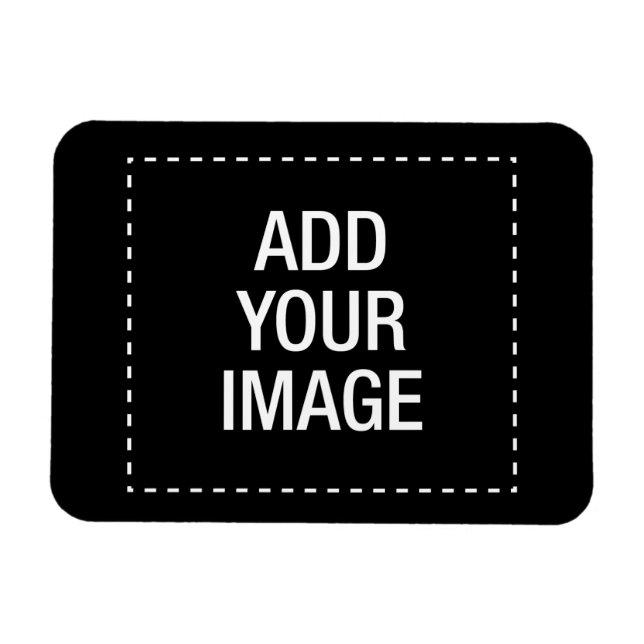 Ímã Crie seu personalizável personalizado personalizad (Horizontal)
