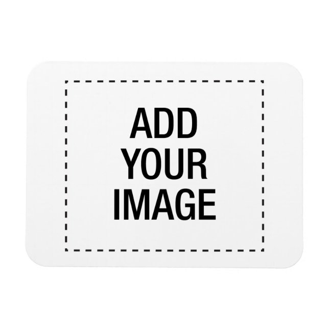 Ímã Crie seu personalizável personalizado personalizad (Horizontal)