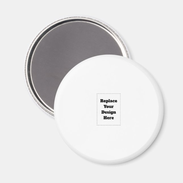 Imã Crie seu próprio branco  (Front/Back)