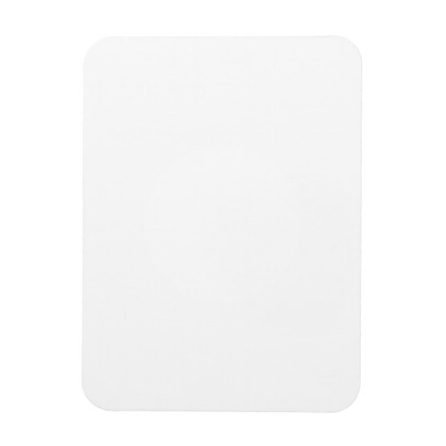 Ímã Crie seu próprio branco personalizado (Vertical)