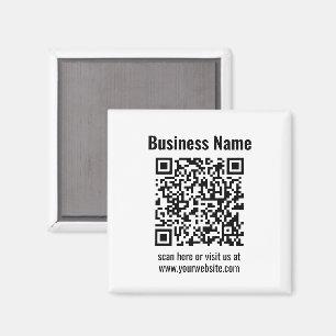 Imã Crie seu próprio código QR   Transparente